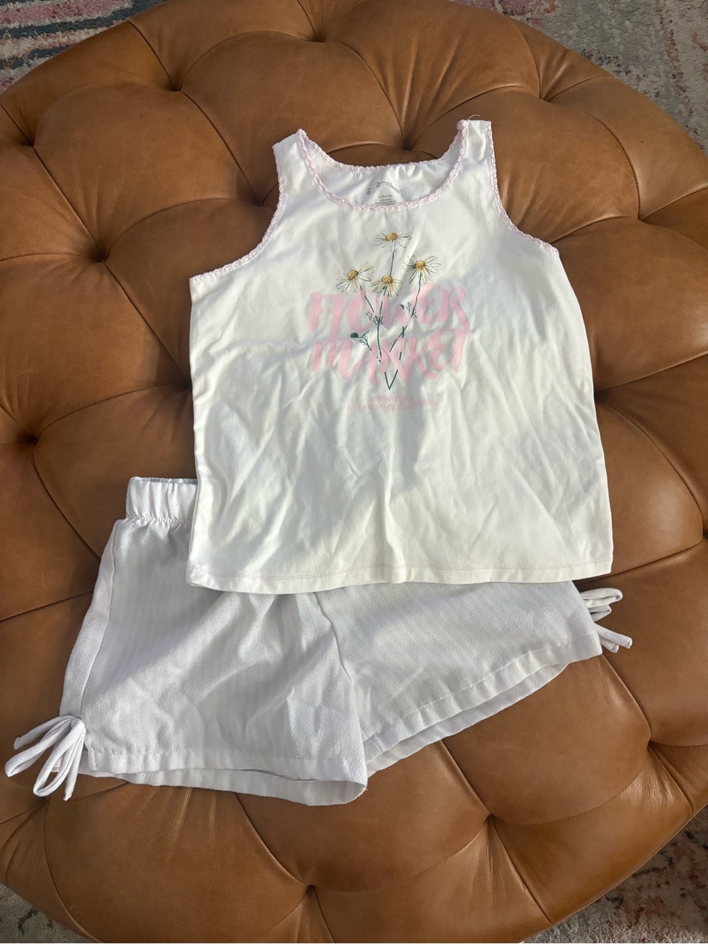 Tank and shorts pajama set